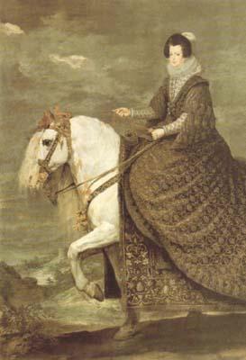 Diego Velazquez Queen Isabel on Horseback (detail) (df01) France oil painting art